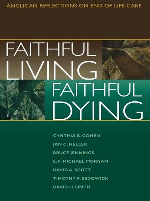 cover image of Faithful Living, Faithful Dying